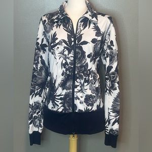 Lululemon | Black/White Floral Jacket